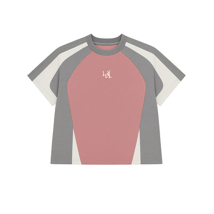 Raglan T Shirt Pink