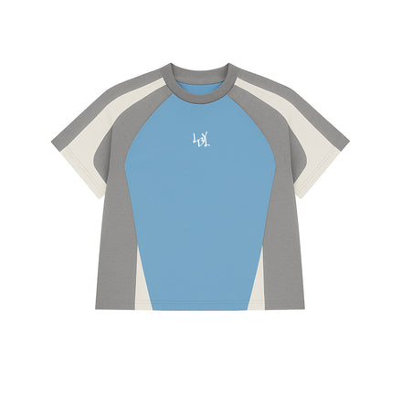 Raglan T Shirt Blue